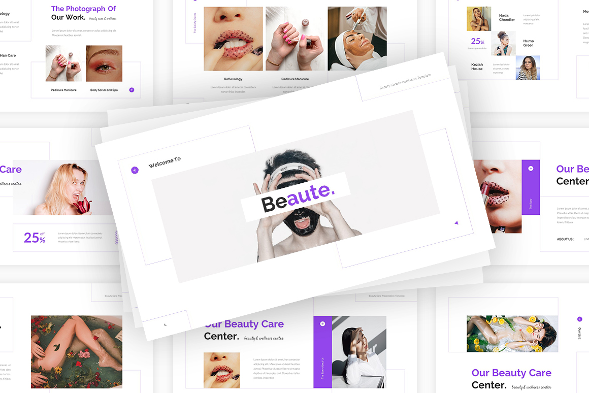 Beaute - Beauty Care Powerpoint