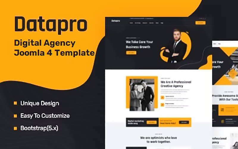 Datapro - Creative Agency Joomla 4&5 Template