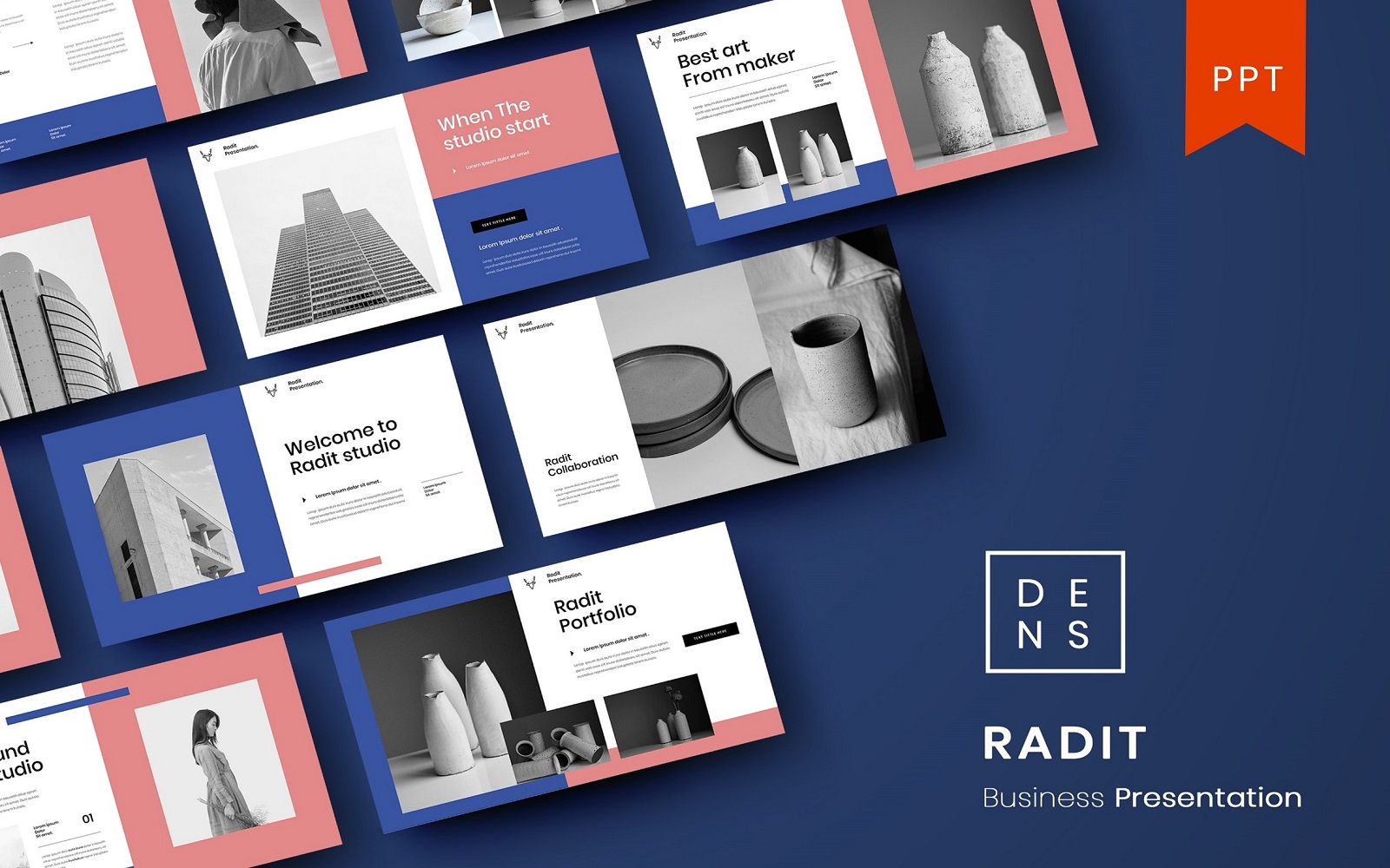 Radit – Business PowerPoint Template
