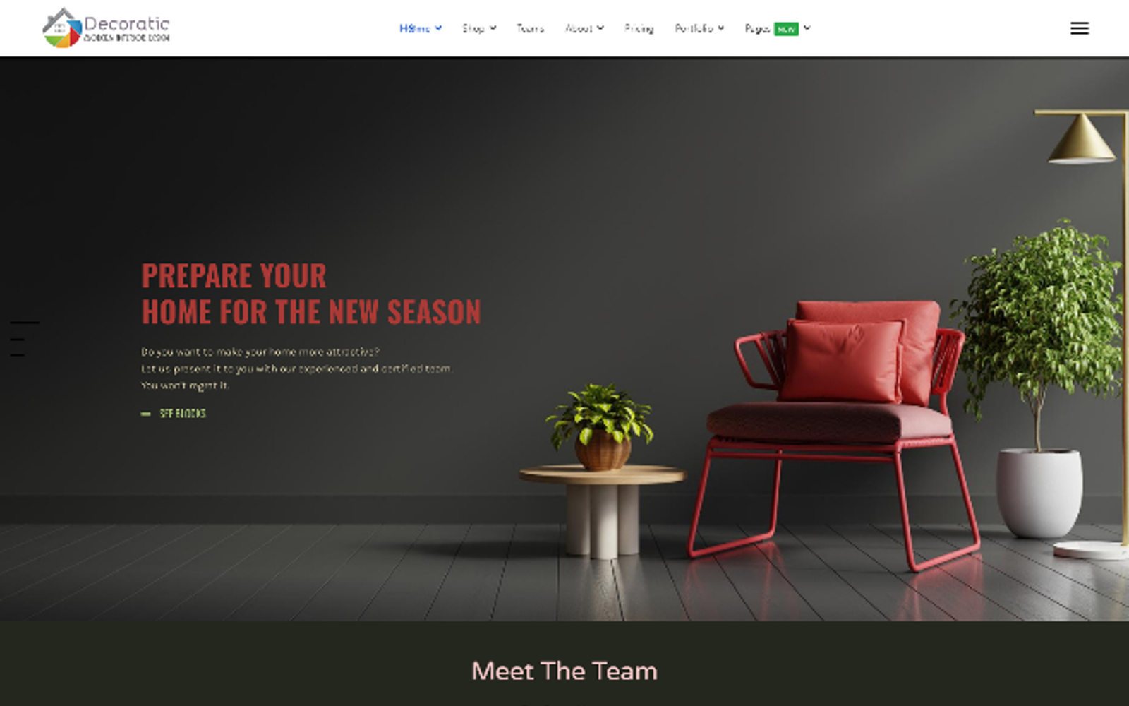 JL Decoratic Furniture and Interior Design Joomla4 and 5 Template