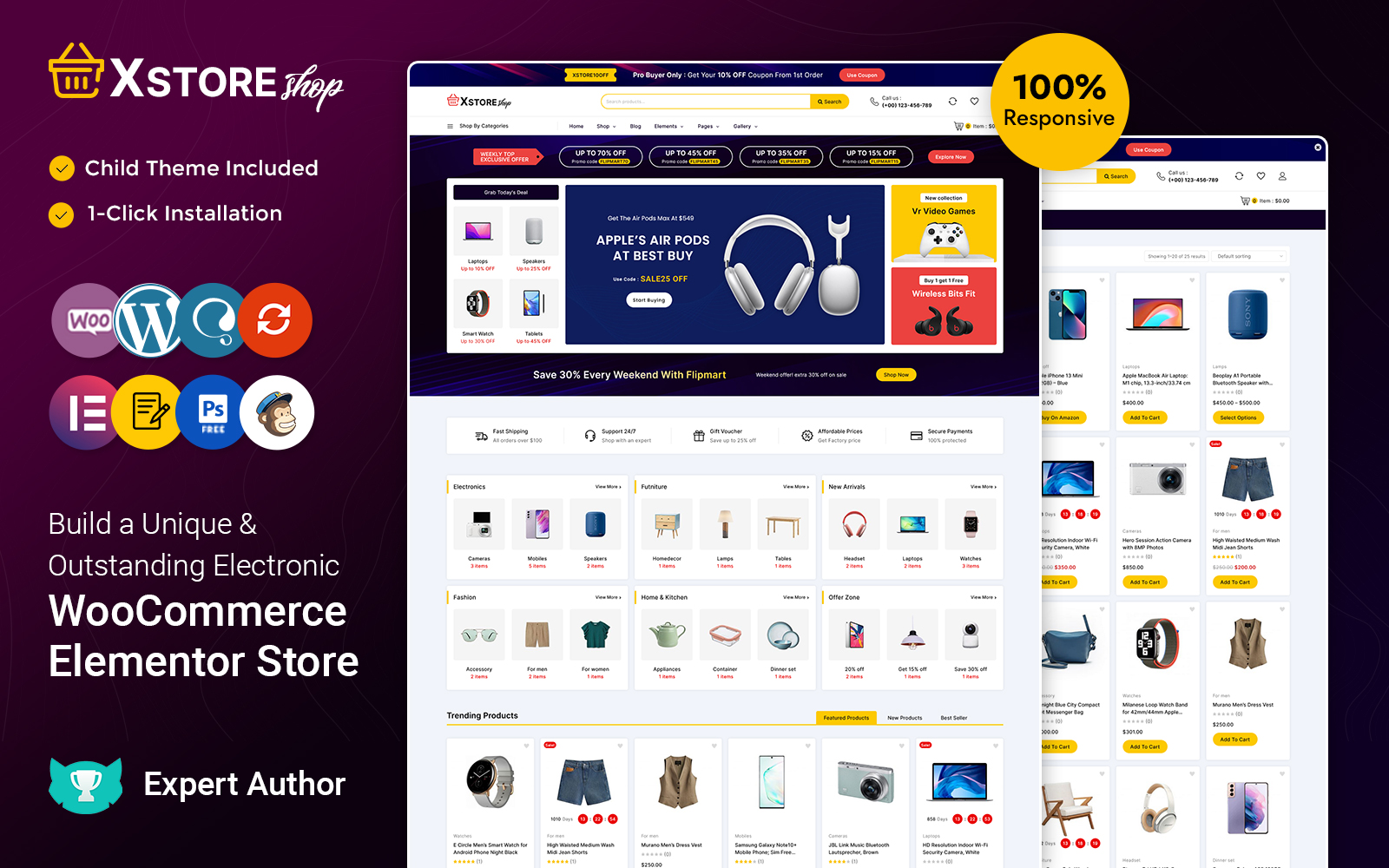 Xstore - Mega Shop Elementor WooCommerce Theme