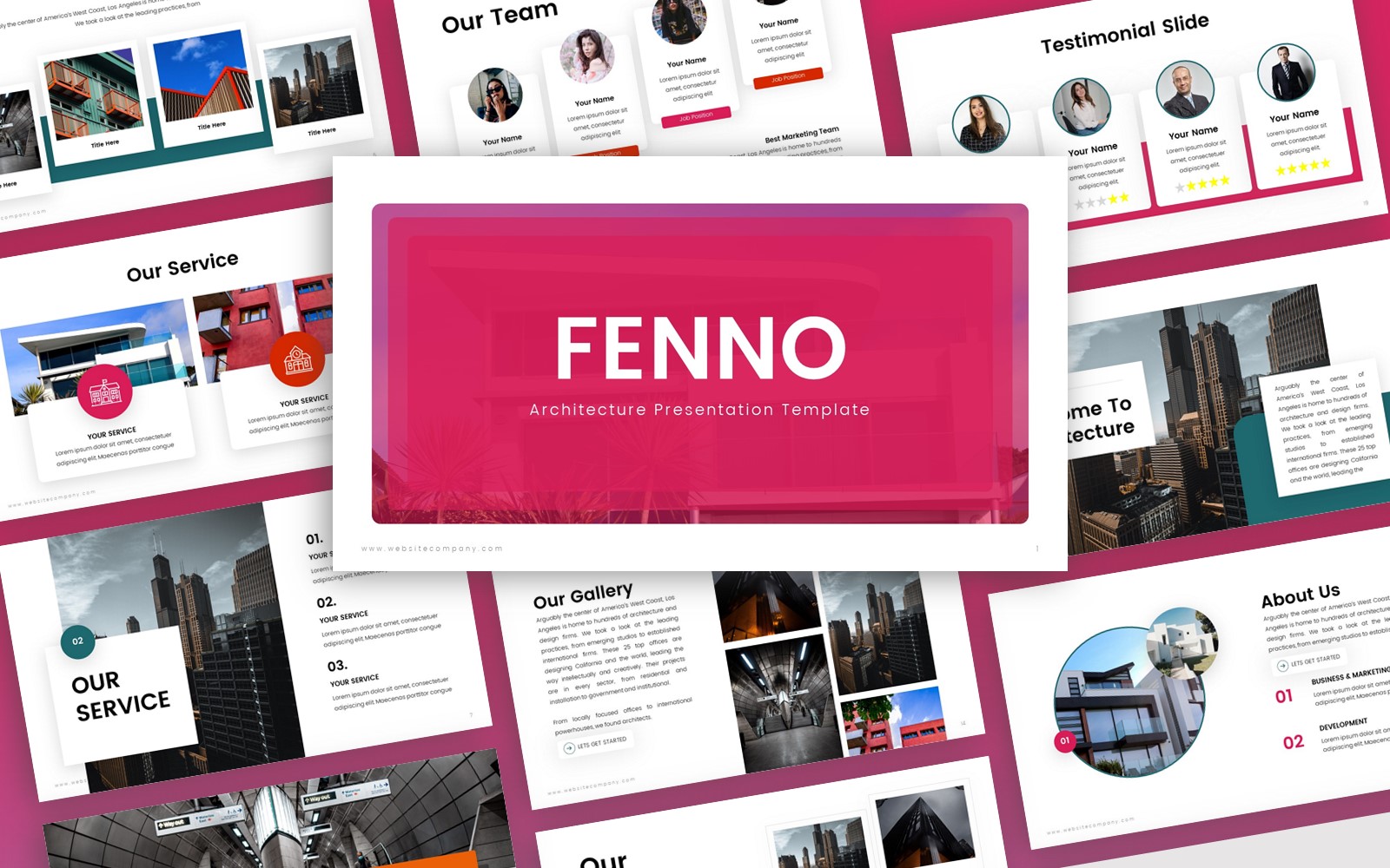 Fenno - Architecture Multipurpose PowerPoint Template