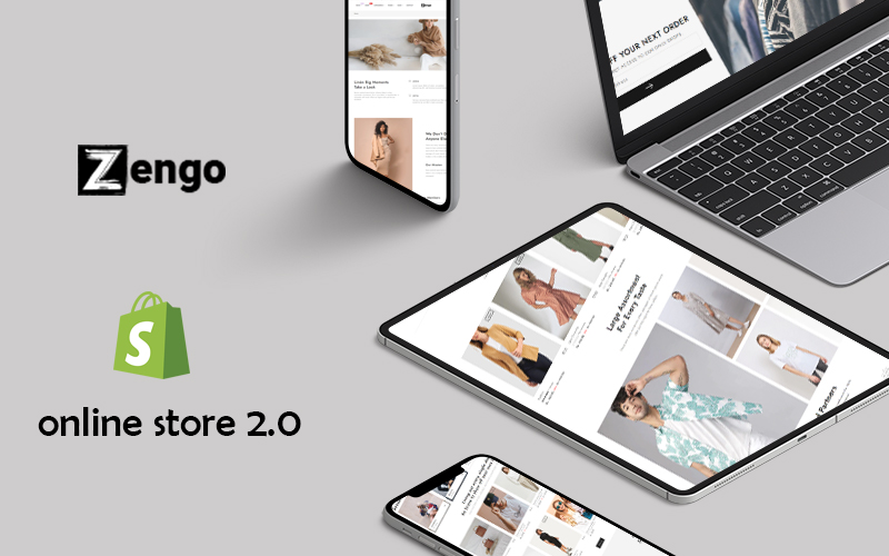 Zengo Fashion Shopify 2.0 Theme