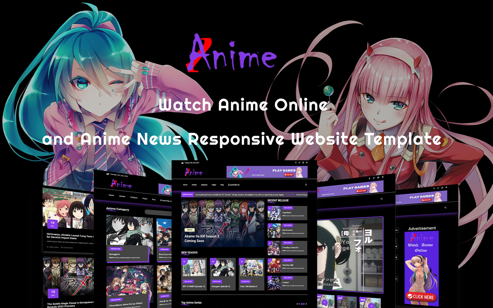 How To Create A Responsive Anime Website