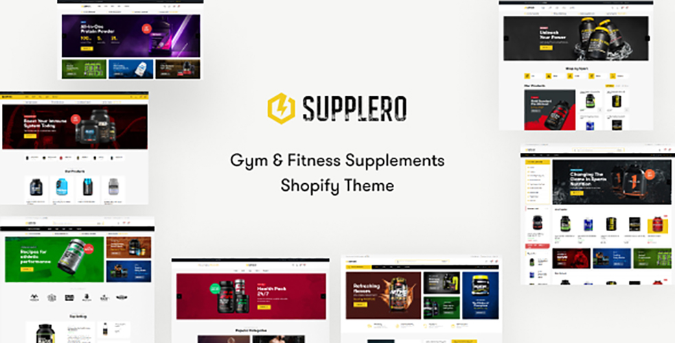 TM Supplero - Gym & Fitness Supplements Shopify Theme