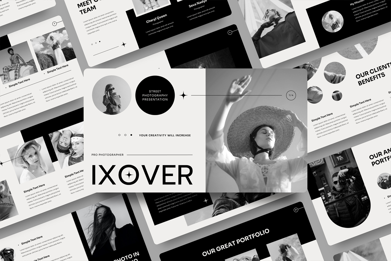 Ixover - Street Photography PowerPoint Template