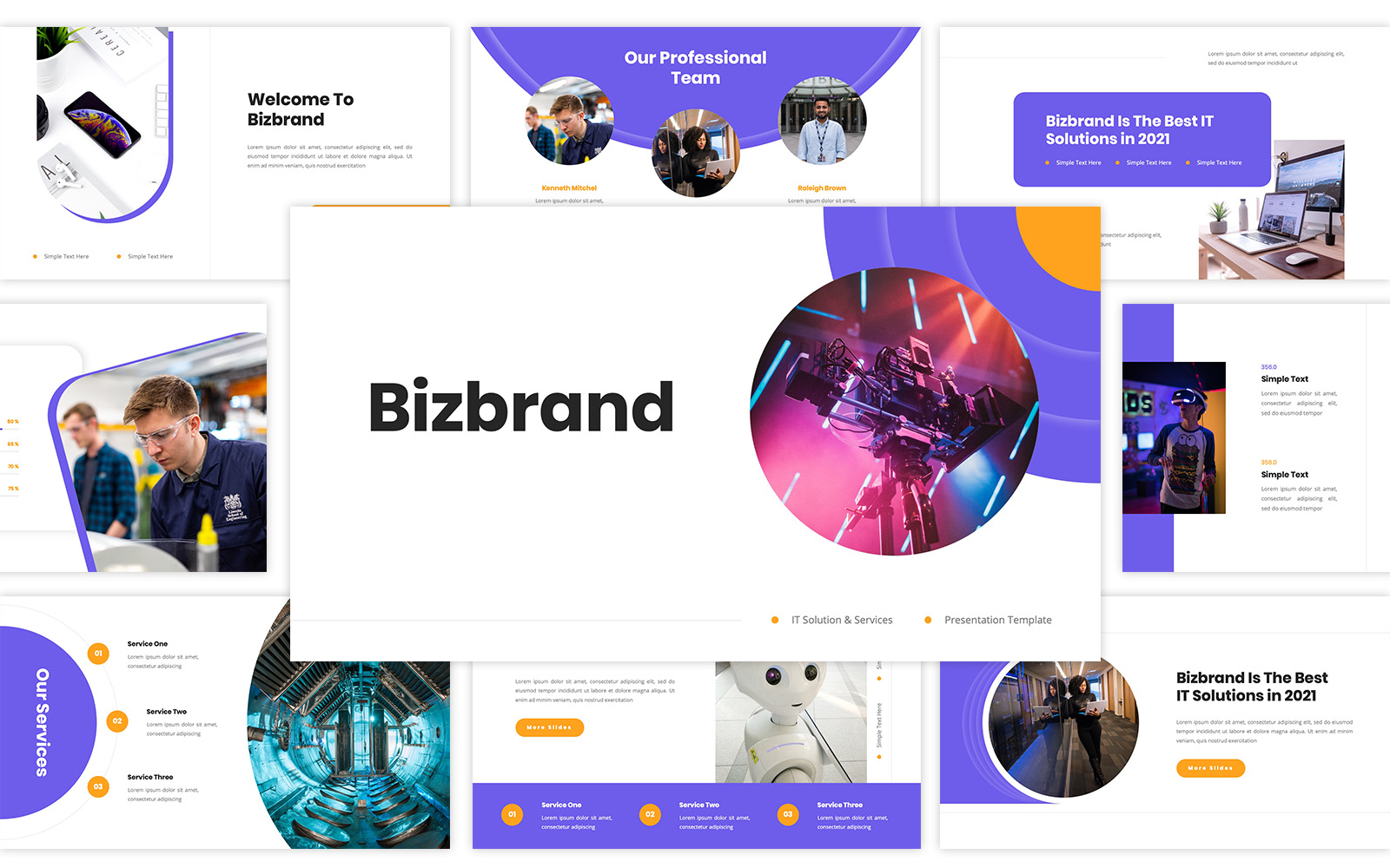 Bizbrand - IT Solution & Service Powerpoint