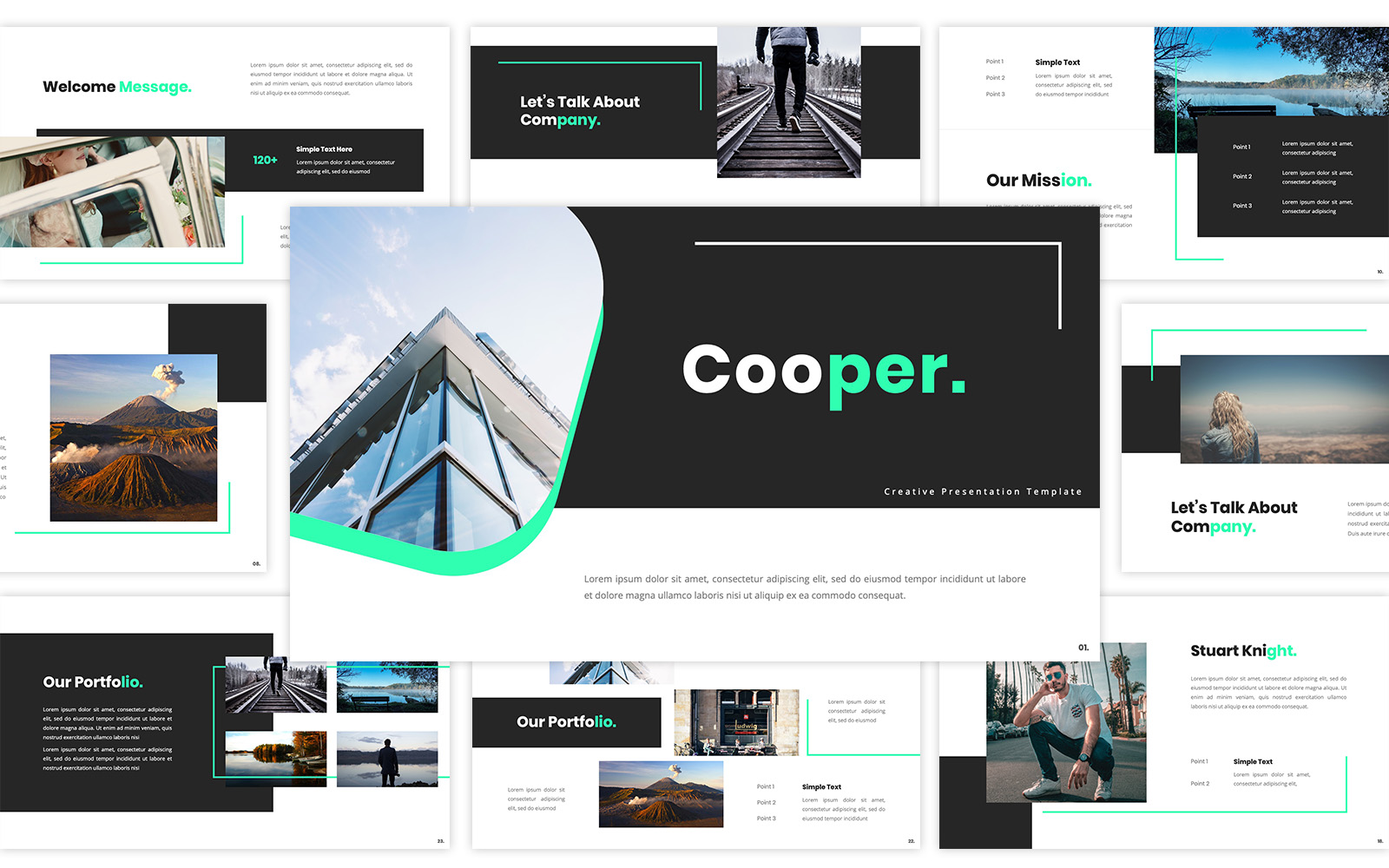 Cooper - Creative Powerpoint Template
