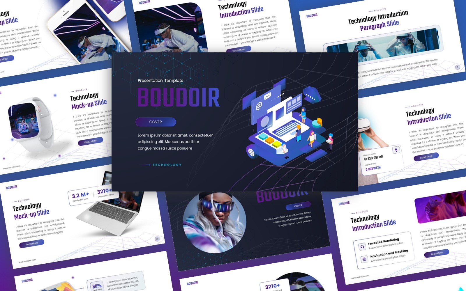 Boudoir - Technology Multipurpose PowerPoint Template