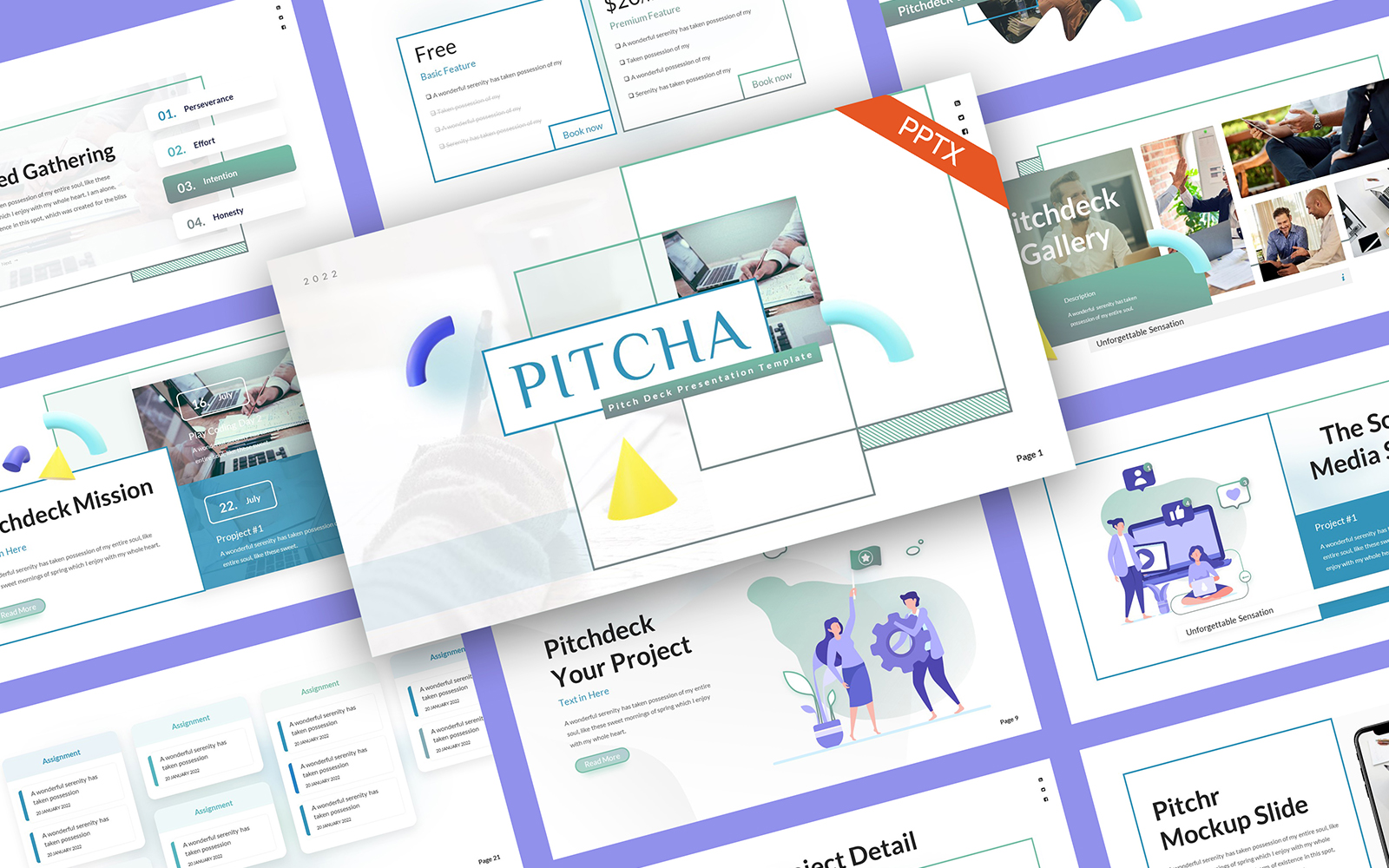 PitchA Pitch Deck PowerPoint Template