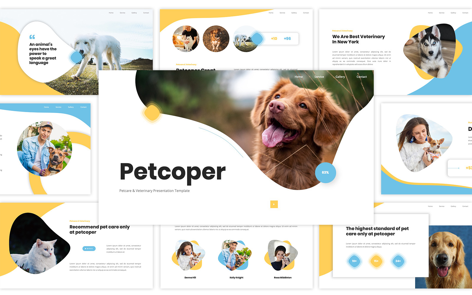Petcoper - Pet Care & Veterinary PowerPoint