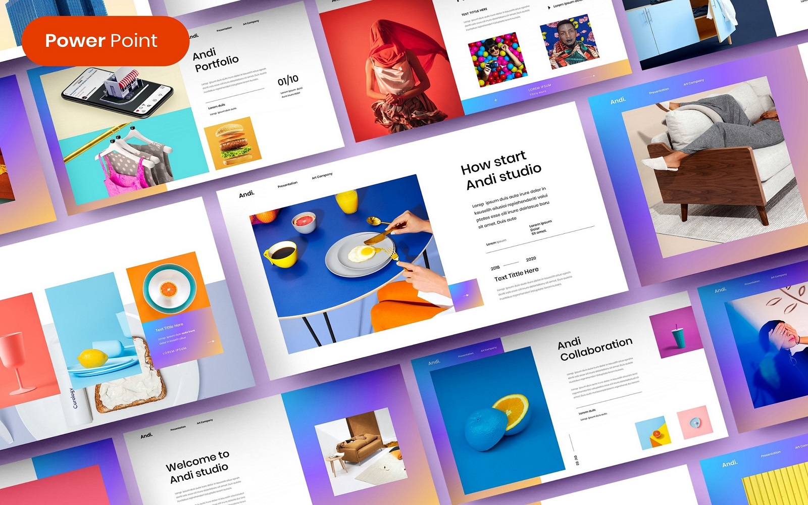 Andi – Busines PowerPoint Template