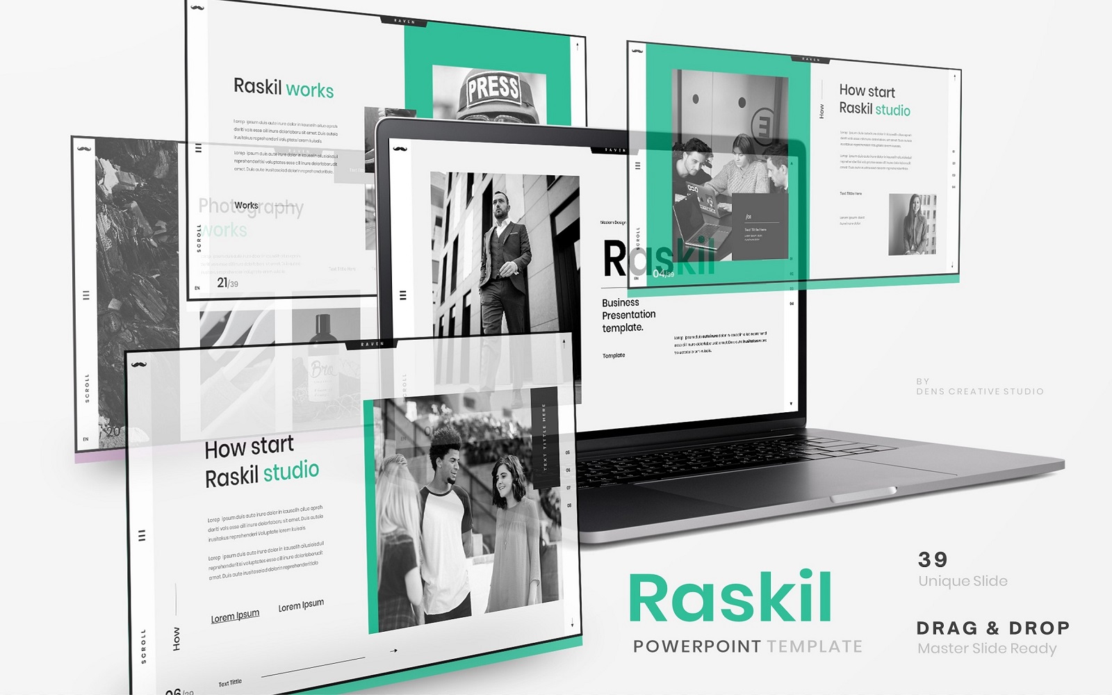 Raskil – Business PowerPoint Template