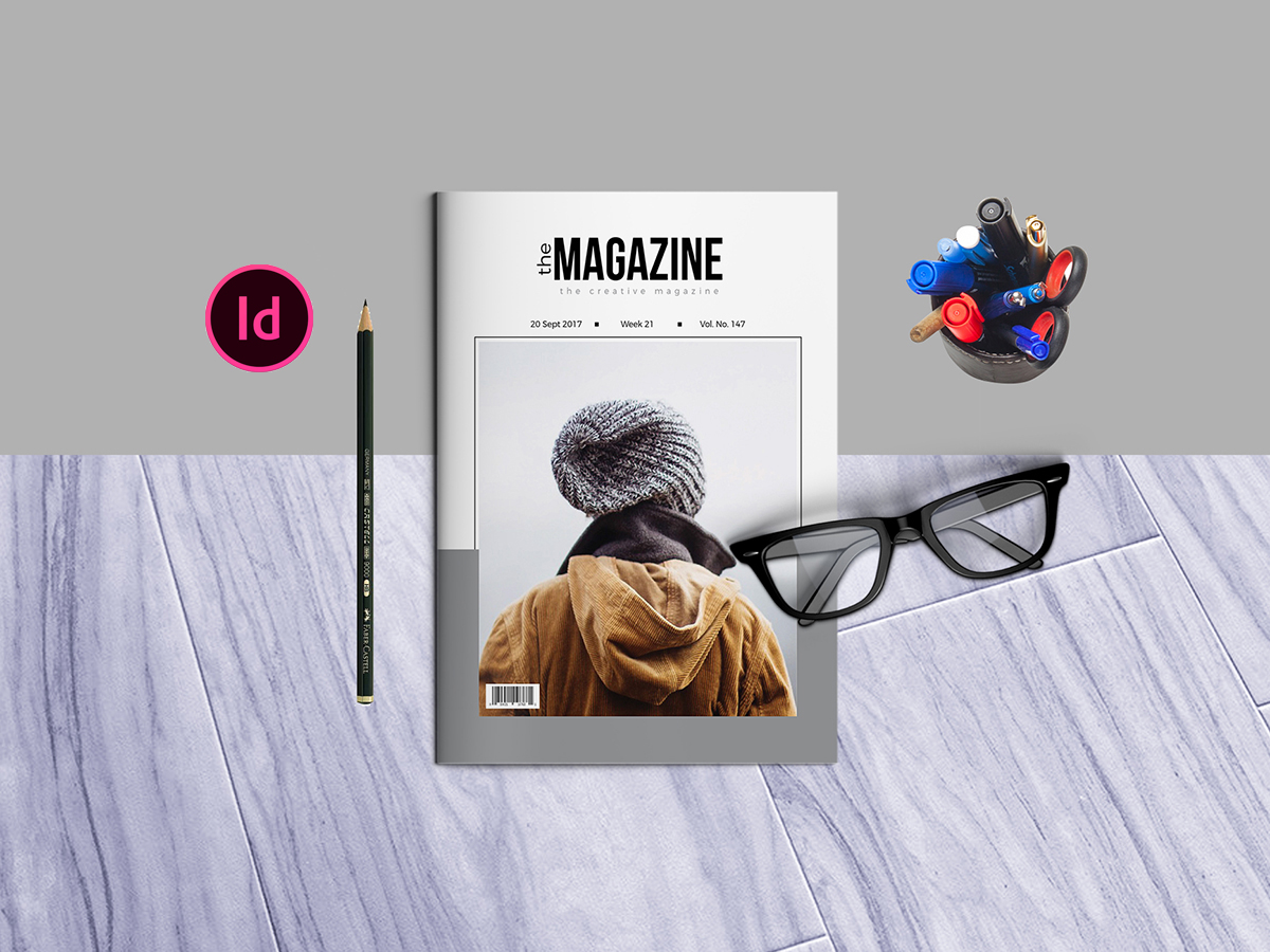 Modern Magazine Design Template