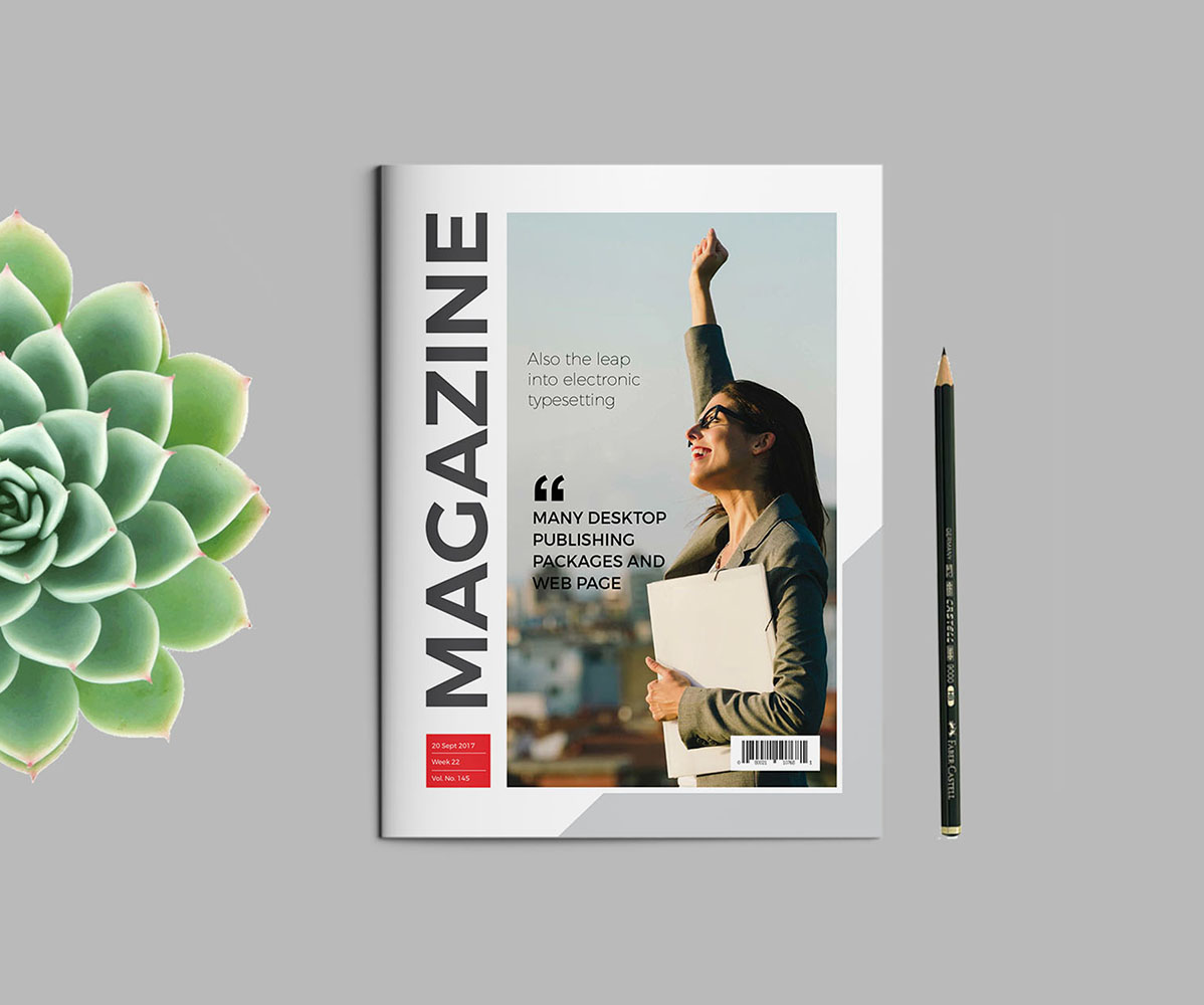 Great Magazine Template Indesign File