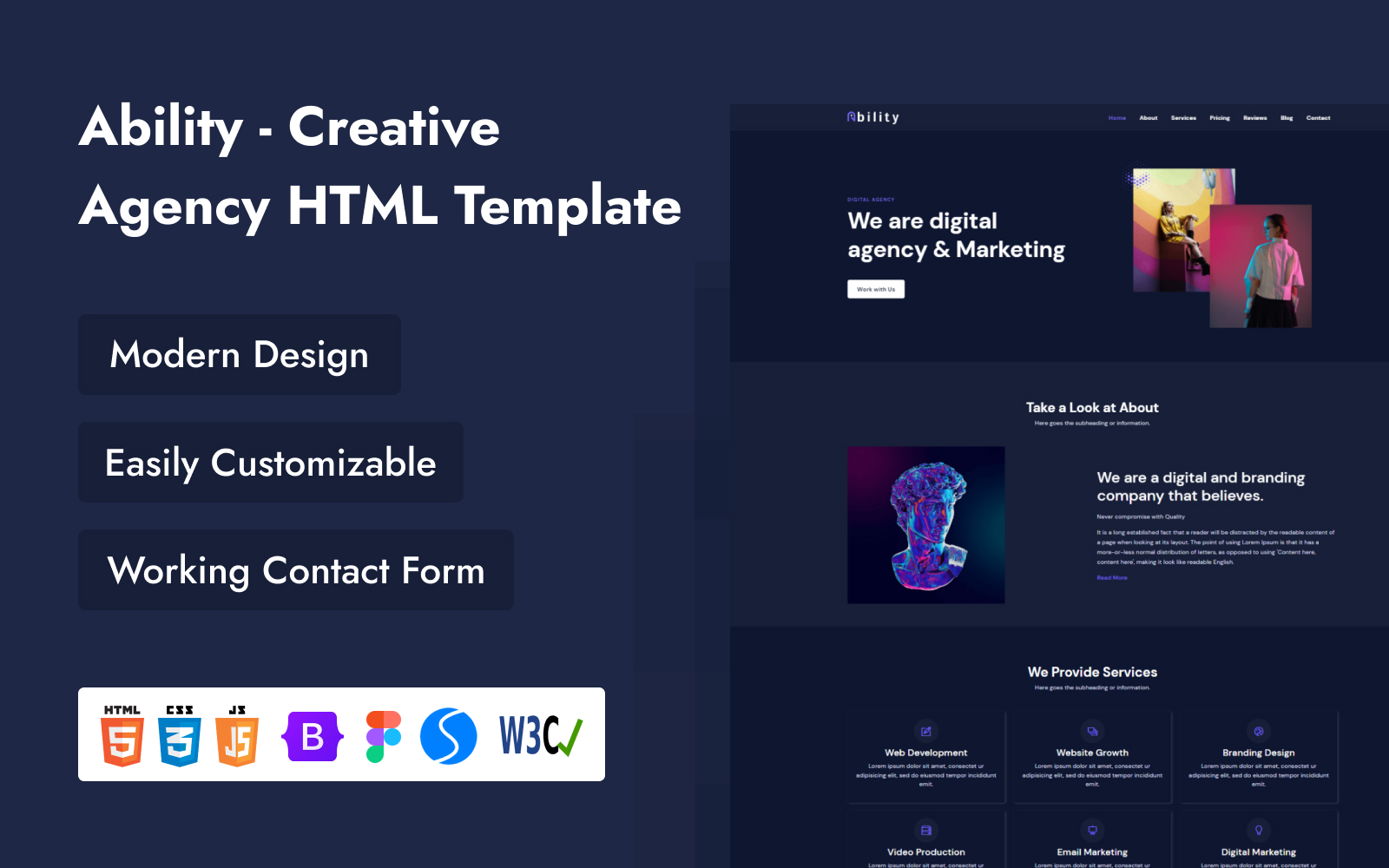 Ability - Creative Agency HTML Template
