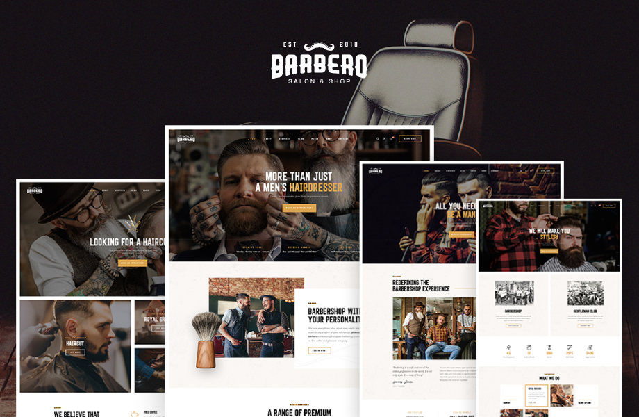 Leo Barbero - The best Hair Salon & Barbershop Prestashop Theme