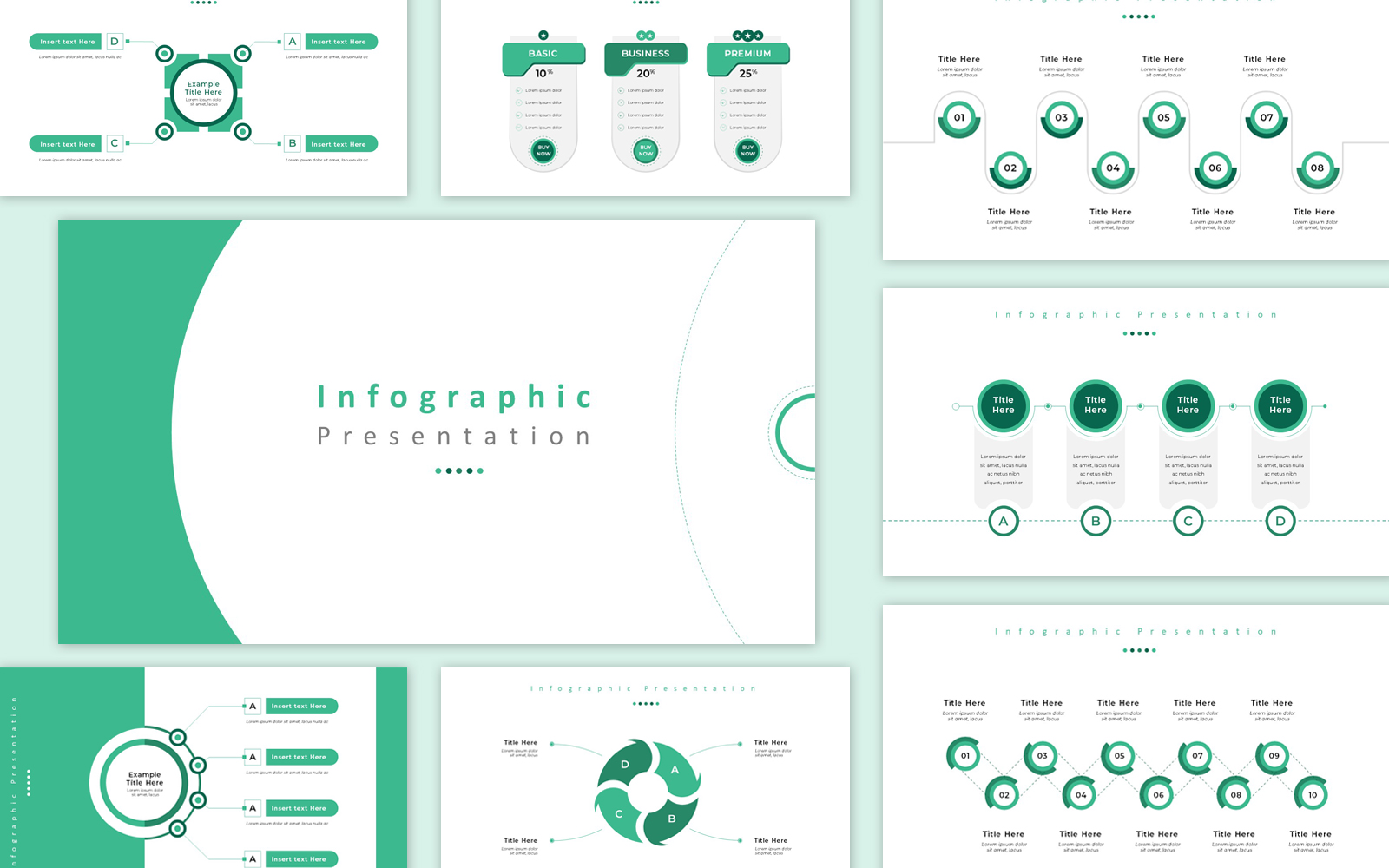 Infographic Business Powerpoint Presentation Template
