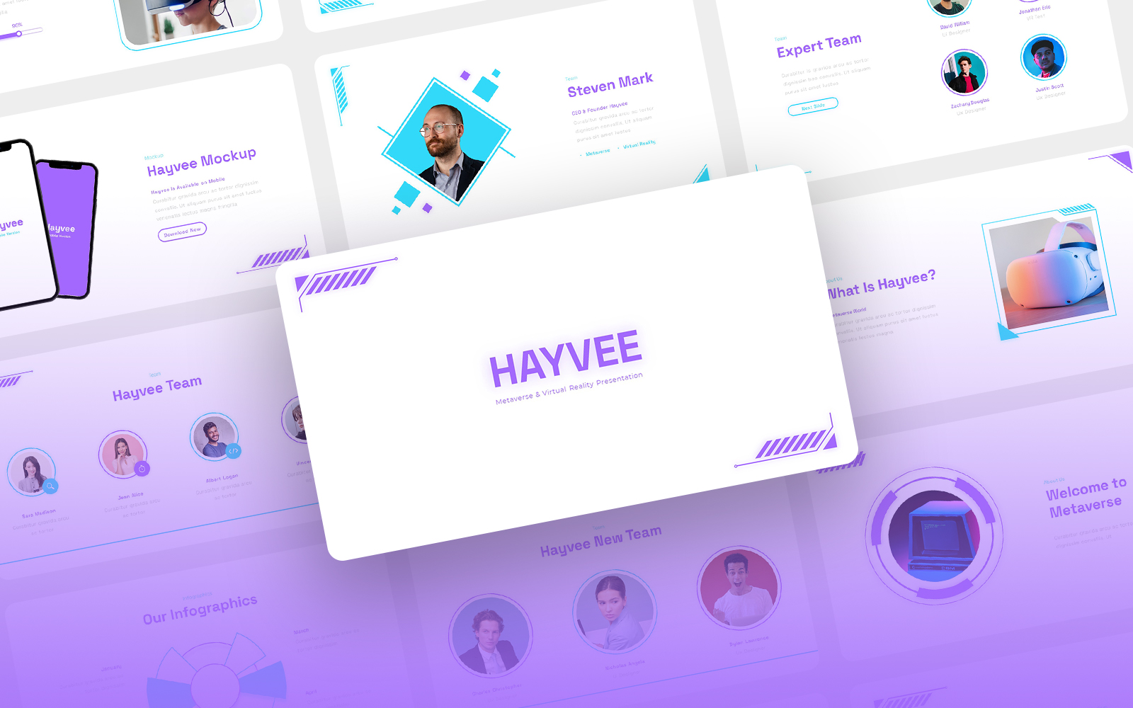 Hayvee - Metaverse & Virtual Reality PowerPoint Template