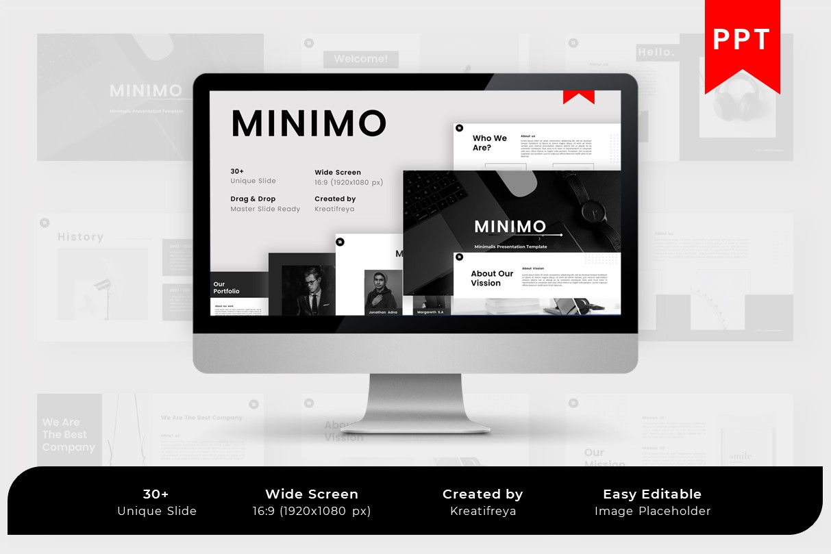 Minimo - PowerPoint Creative Business Template