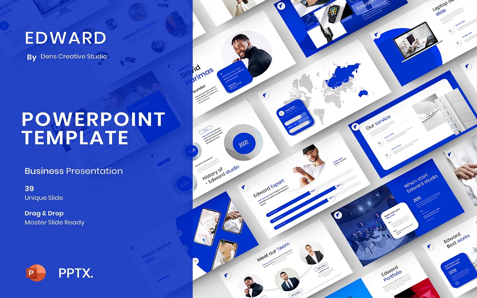 Edward – Business PowerPoint Template