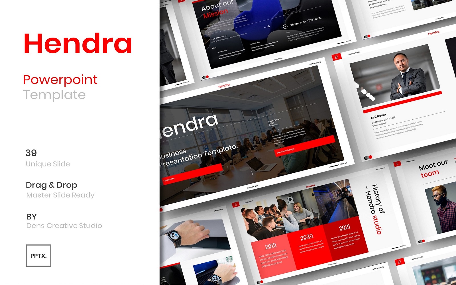 Hendra – Business PowerPoint Template