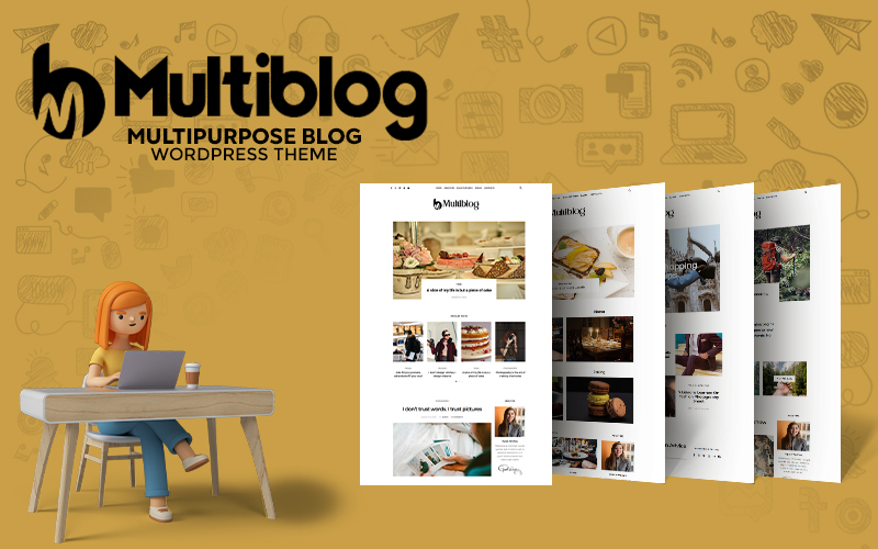 Multiblog – Multipurpose Blog WordPress Theme