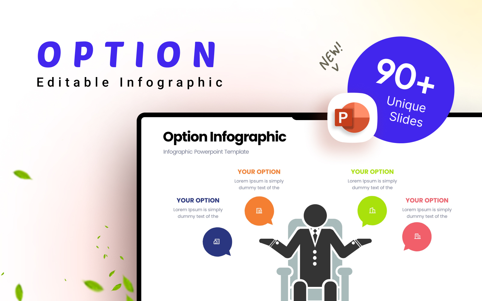 Option Business Infographic Template