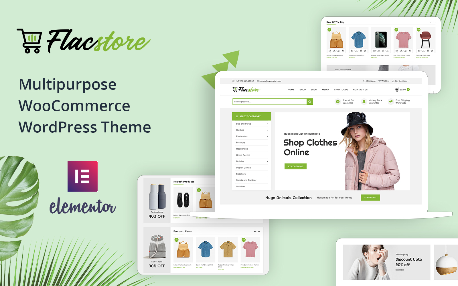 Flac Store - Fashion and Accessories WooCommerce Theme