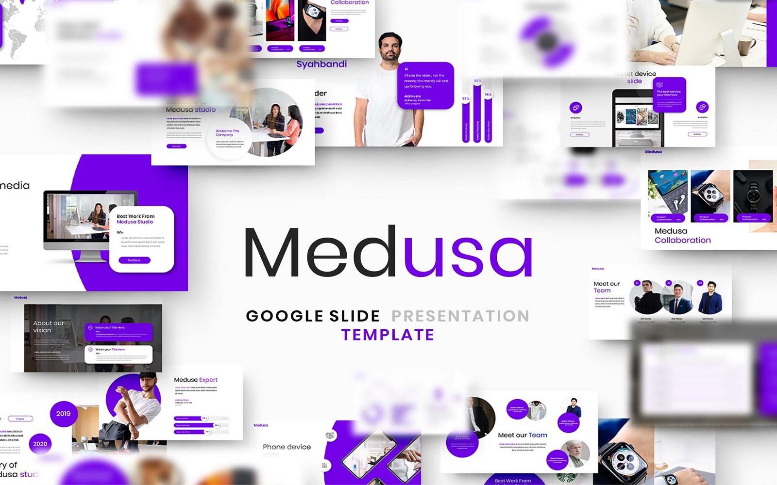 Medusa - Business Google Slide Template