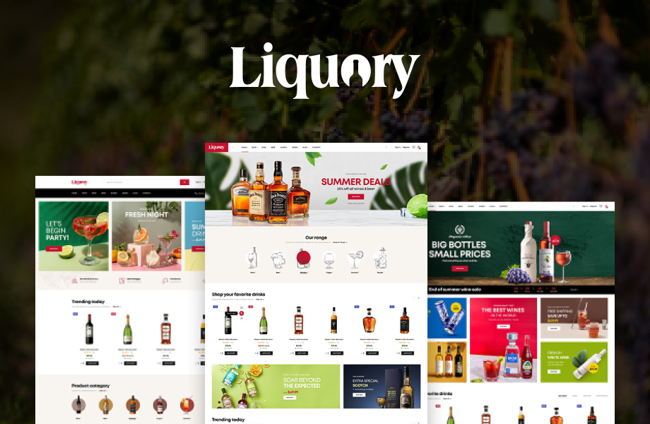 Leo Liquory - Wines & Drink Prestashop Theme