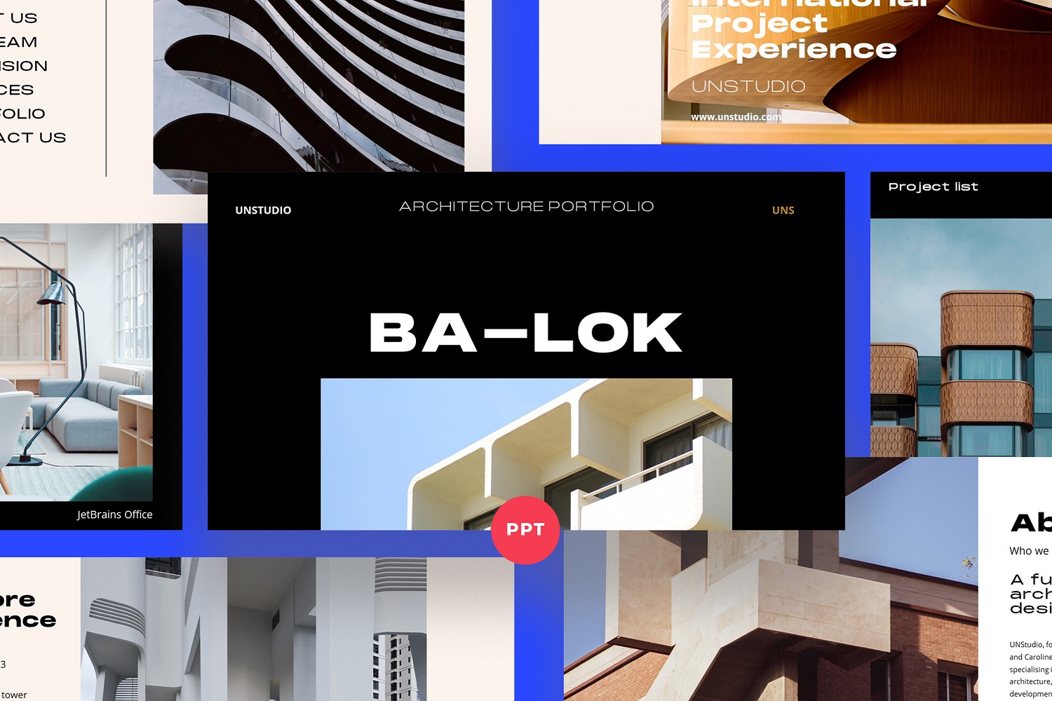BALOK Architecture PowerPoint Template
