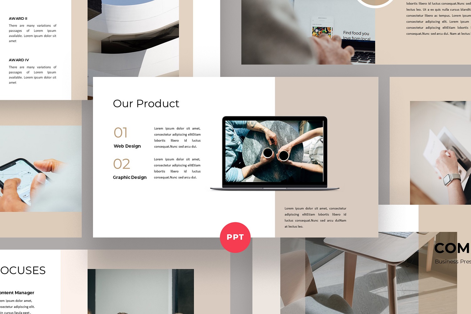 Compa Business PowerPoint Template