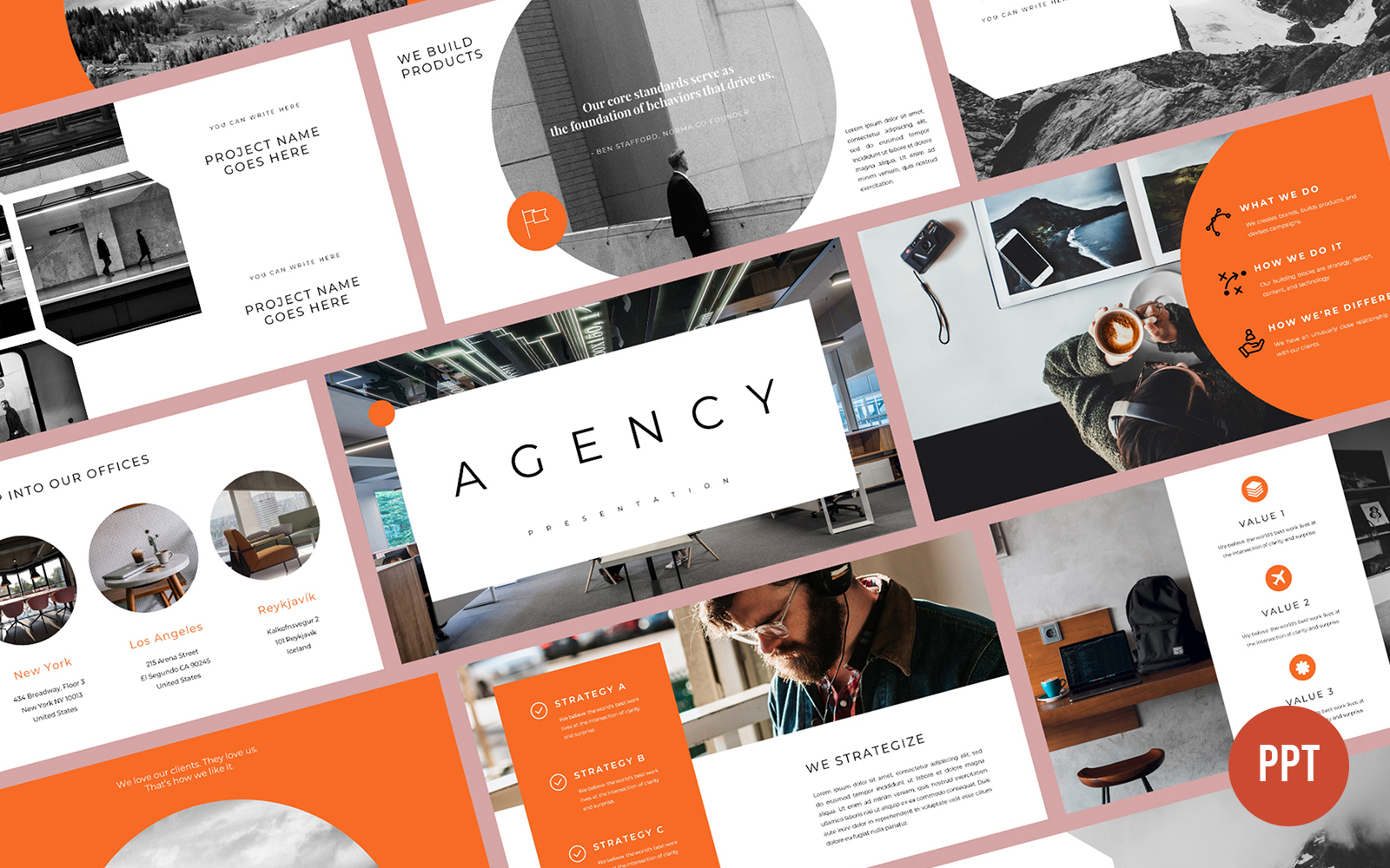 Business Agency PowerPoint Template