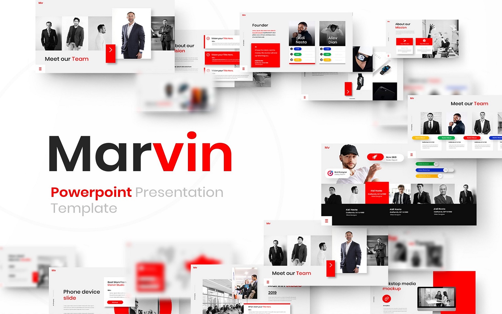 Marvin – Busines PowerPoint Template