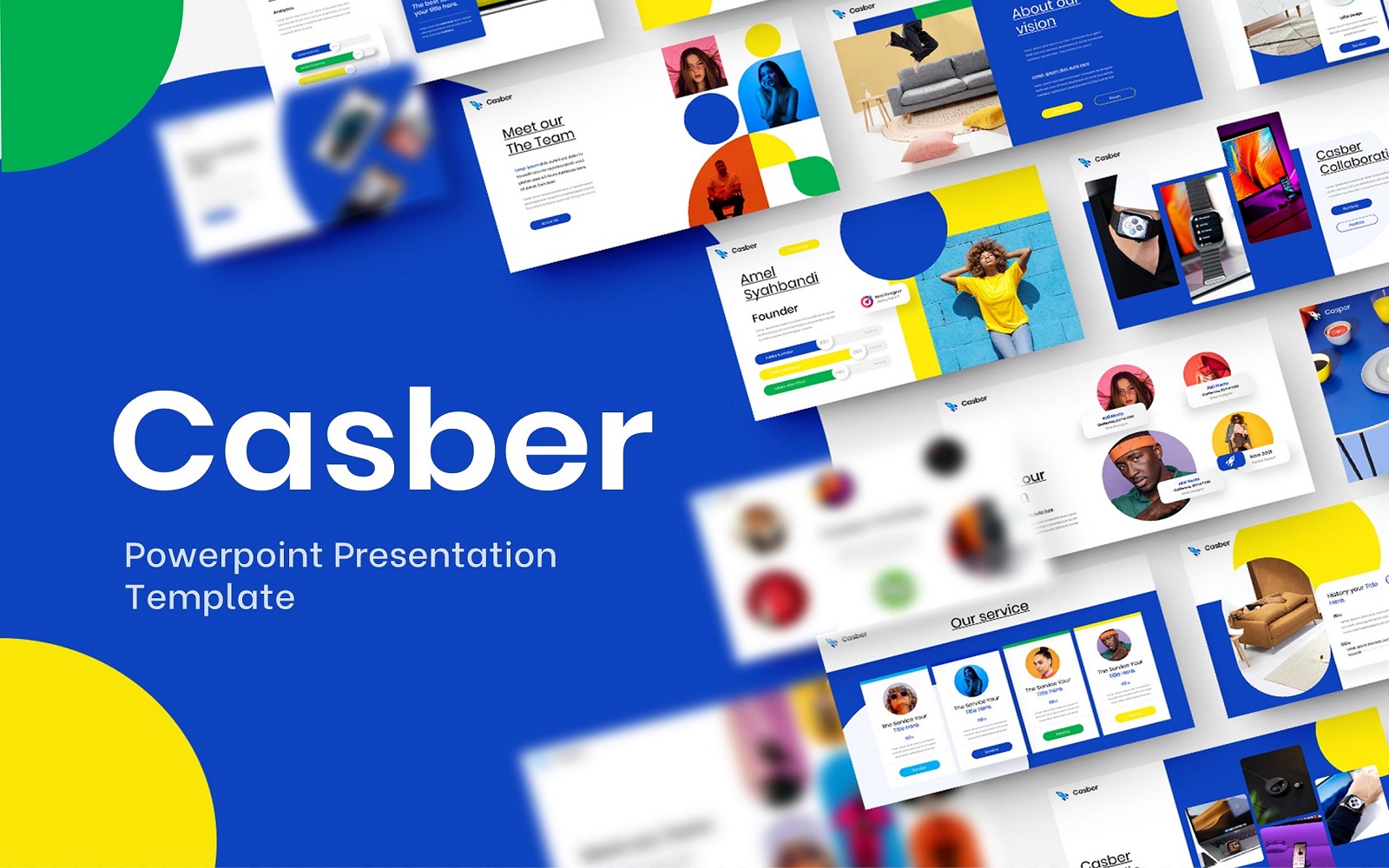 Casper – Busines PowerPoint Template