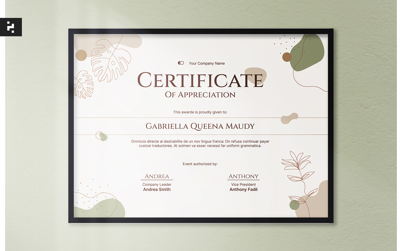 Certificate Templates