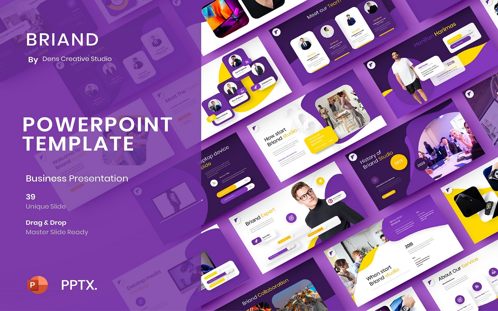 Briand – Business PowerPoint Template