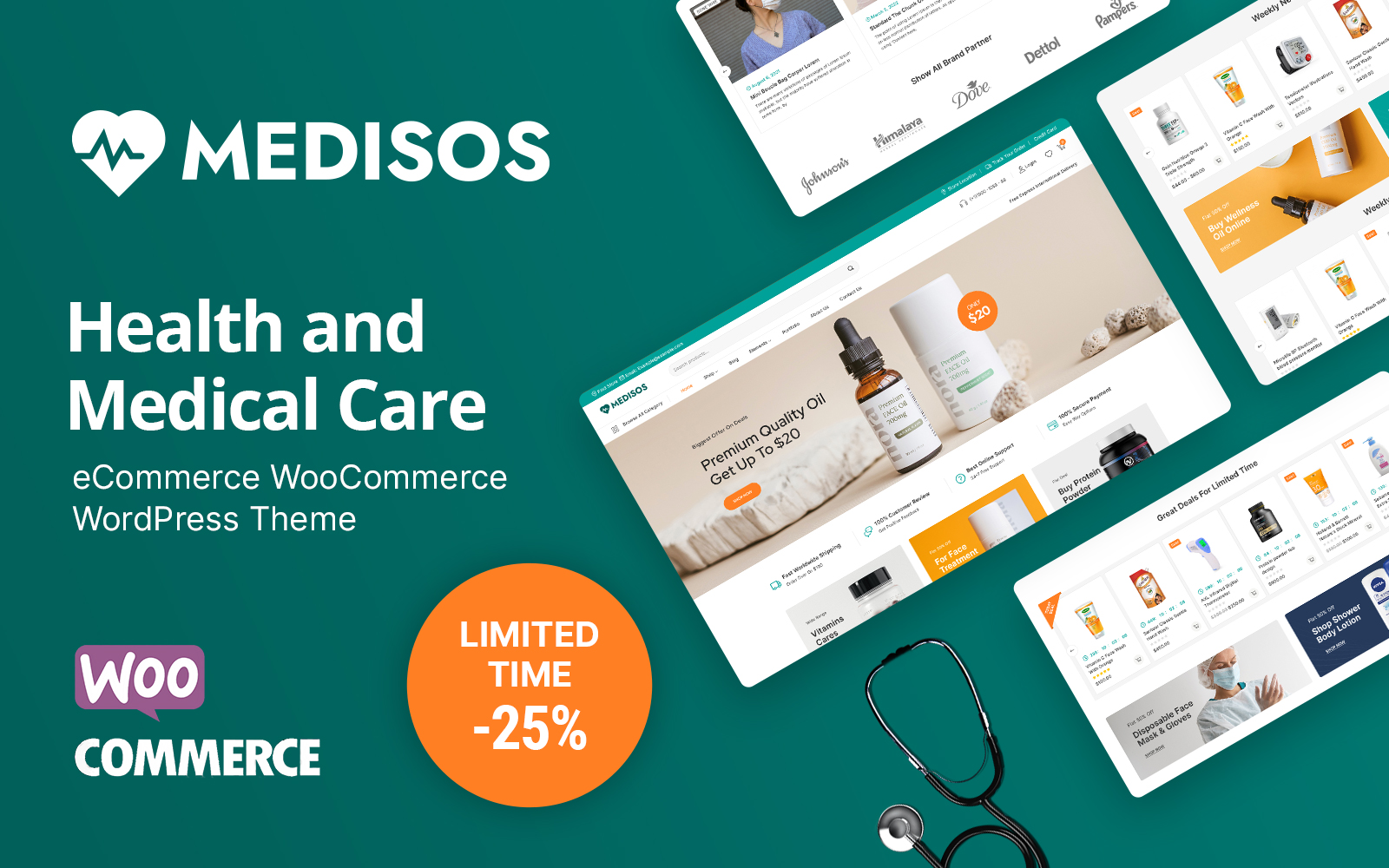 Medisos - Pharmacy and Drug and Medical WooCommerce Theme