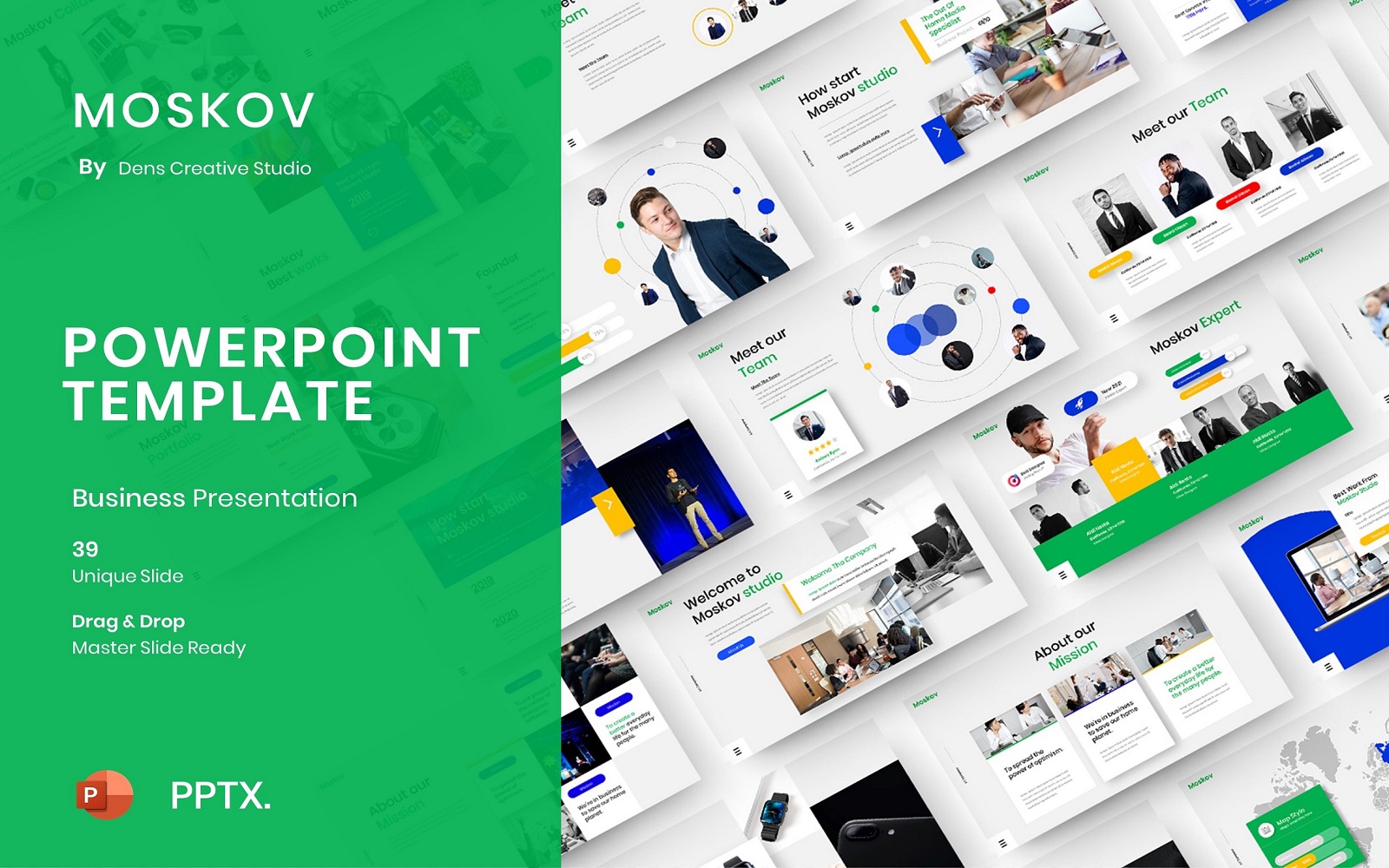 Moskov – Business PowerPoint Template