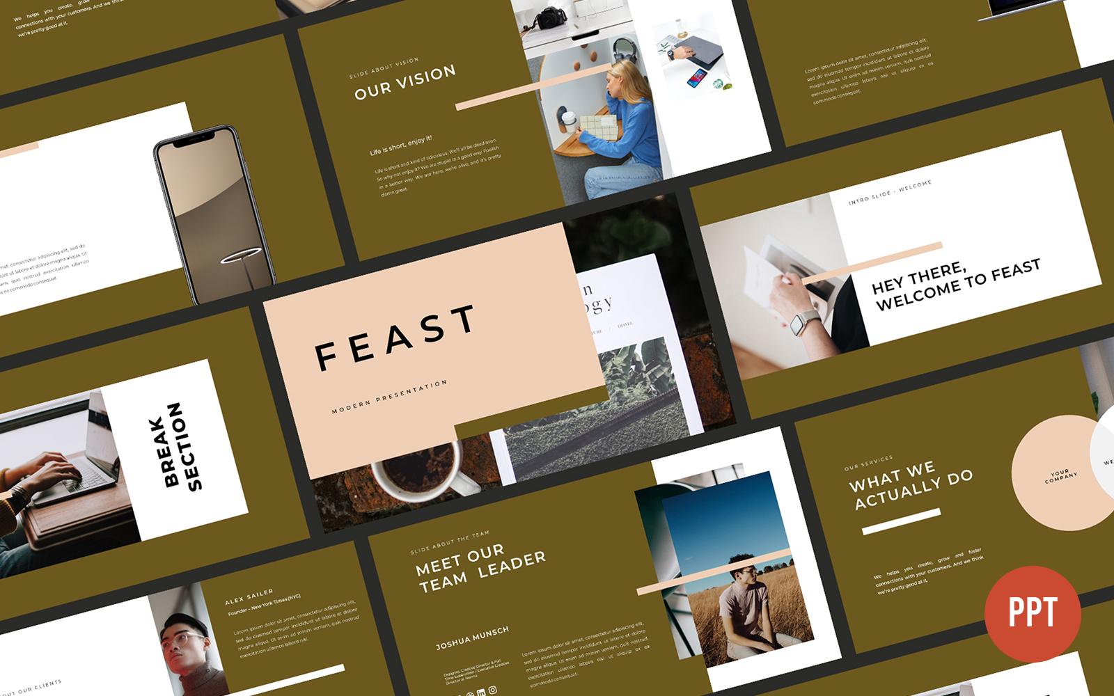 Feast - Creative PowerPoint Template