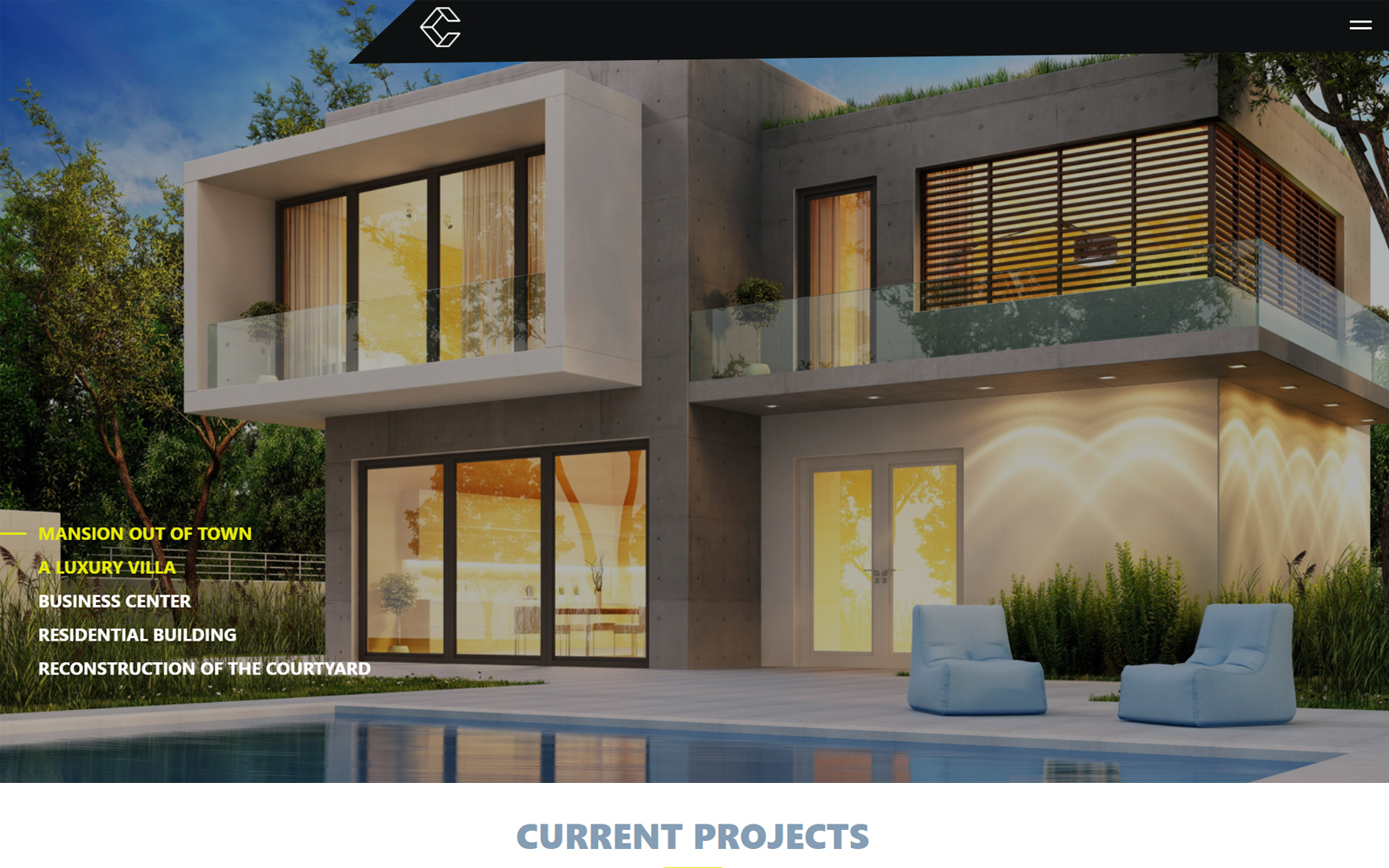 Construction Company HTML Site Template