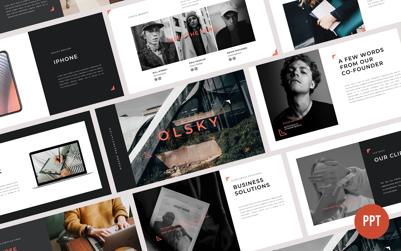 Olsky PowerPoint Template