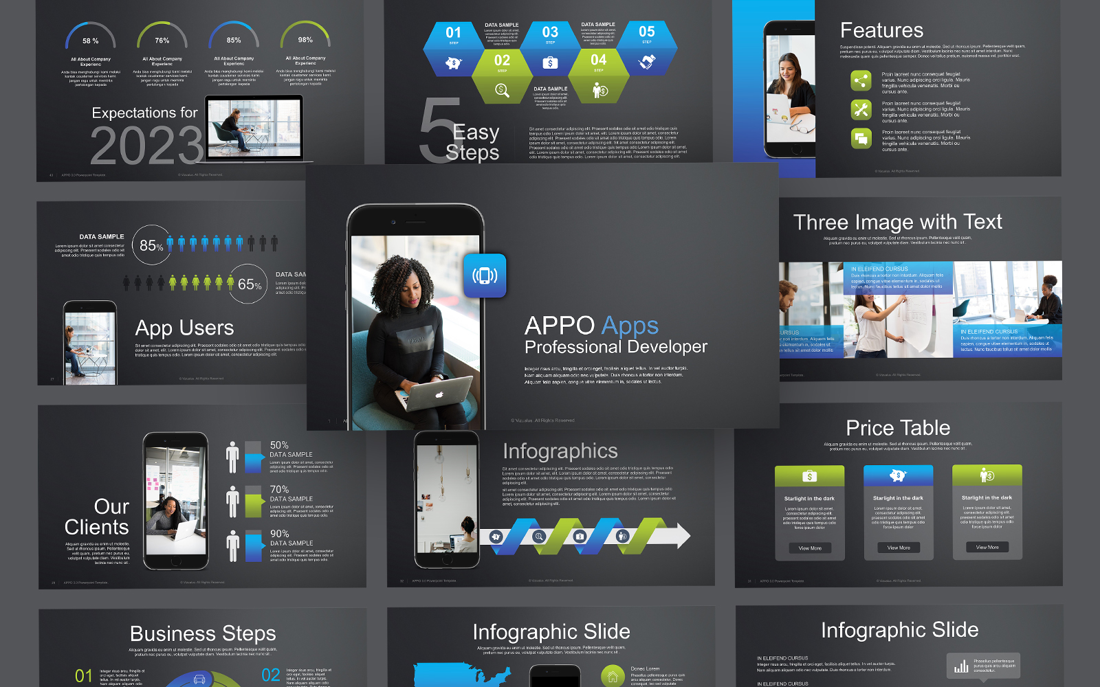 Appo Apps Developer PowerPoint Template