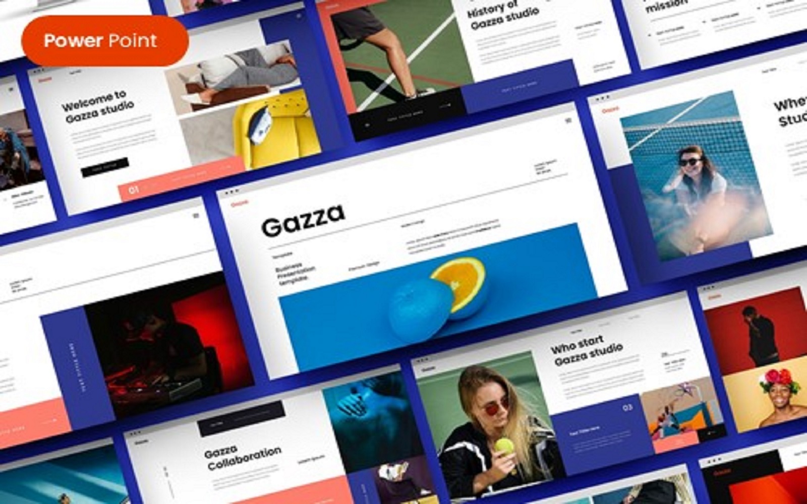 Gazza – Business PowerPoint Template