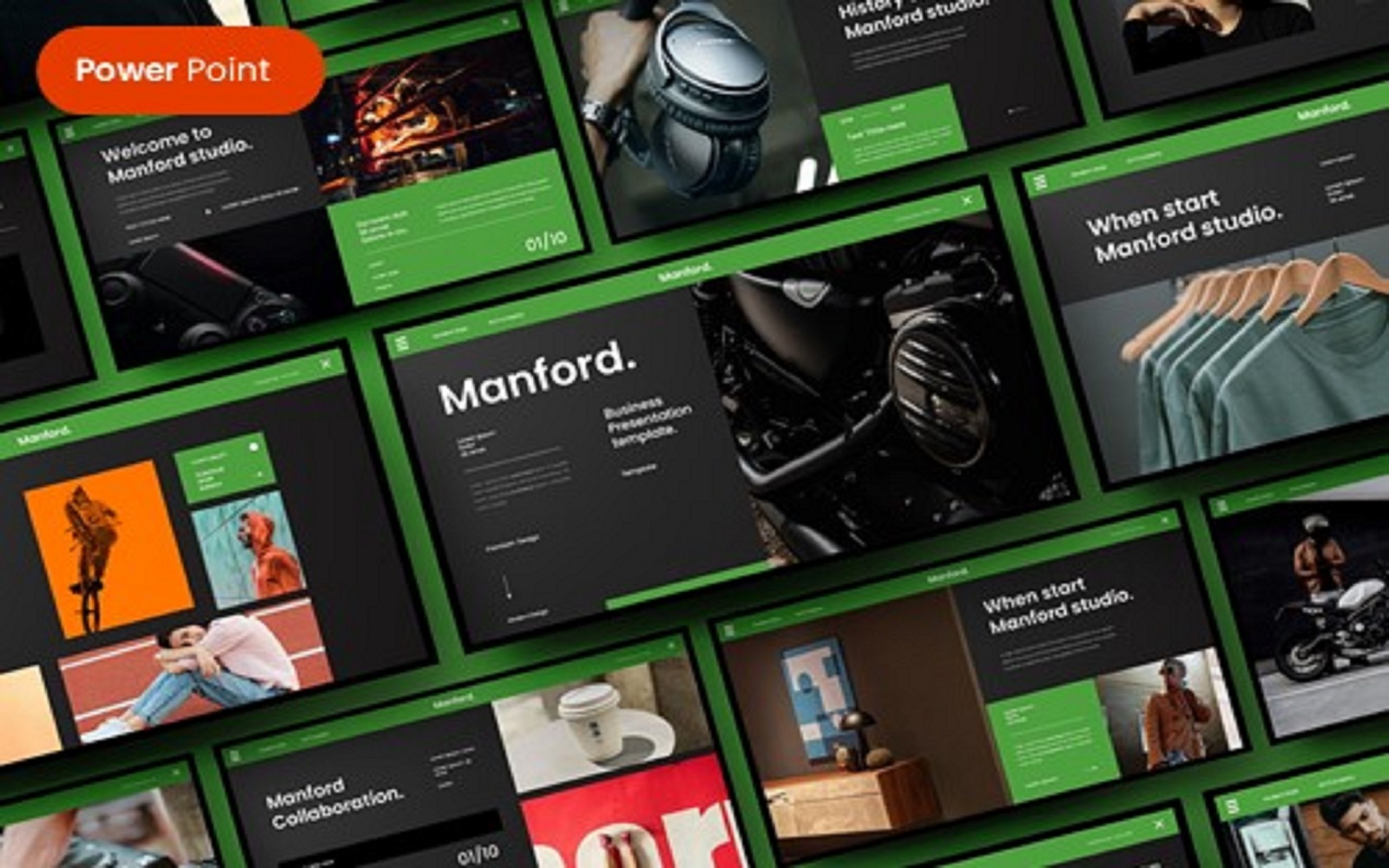 Manford – Business PowerPoint Template