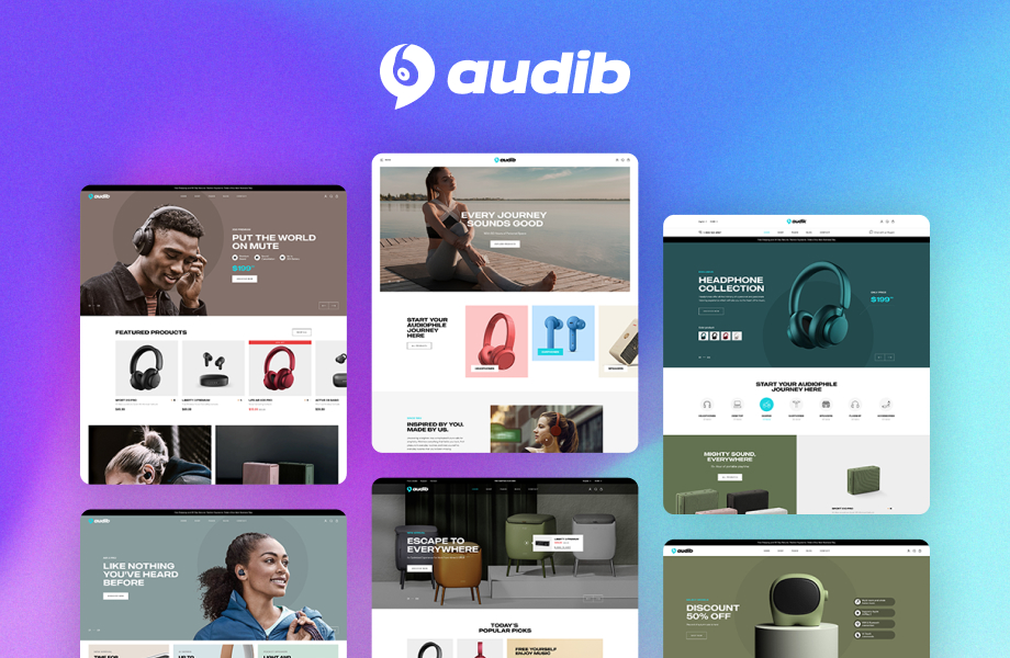 Leo Audib Elements - Speaker Accessories Prestashop Theme