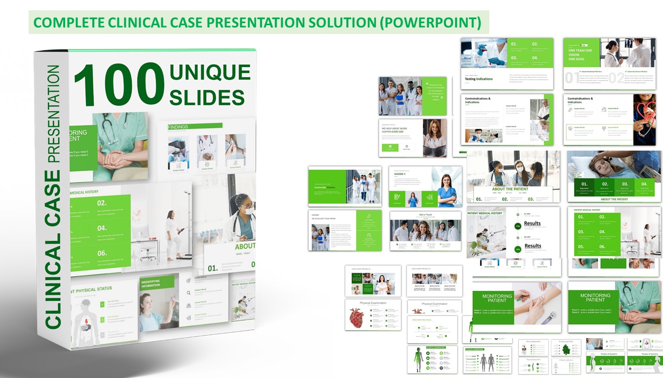 Clinical Case PowerPoint Template.