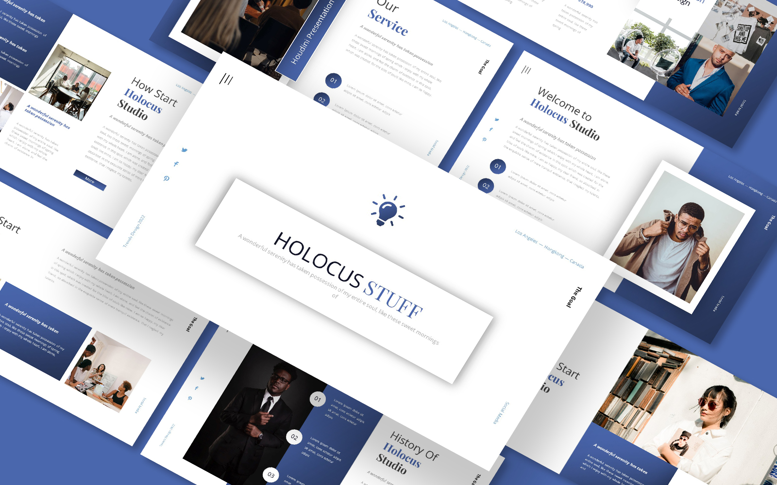 Holocus Business Powerpoint Template