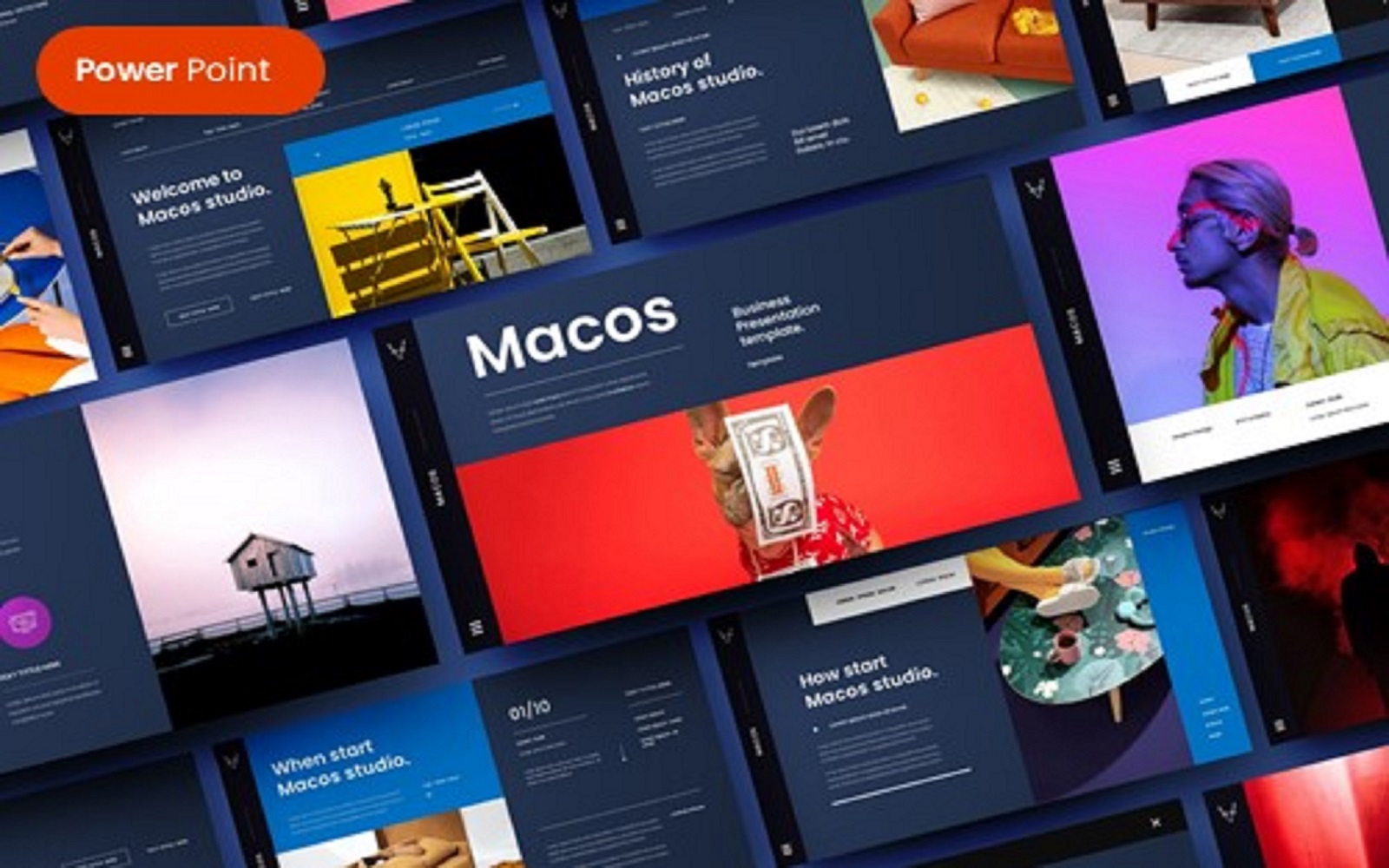 Macos – Business PowerPoint Template